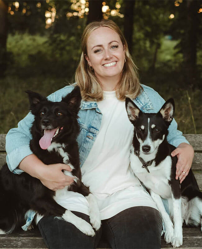Hundetrainerin Anna von canisophie in Düsseldorf.